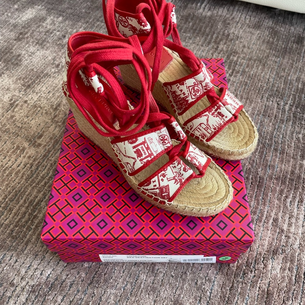 Tory Burch Destination Espadrilles 36